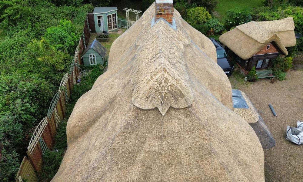 Westmarsh Kent cottage and Annex rethatch